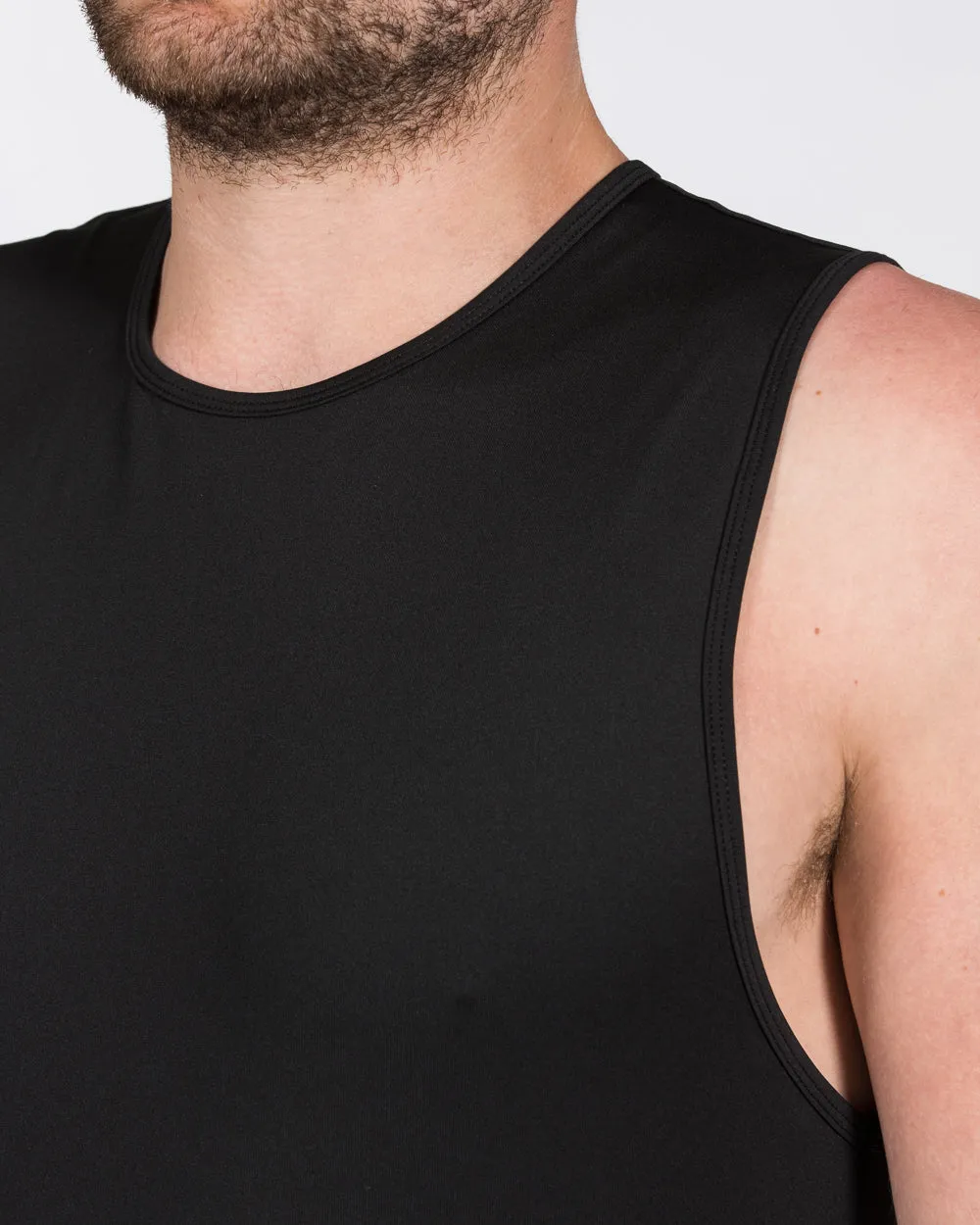 2t Tall Tank Top (black)