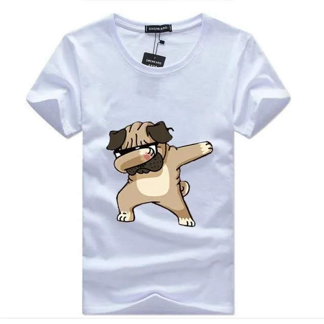 Animal Dog Print Hipster Funny t shirt