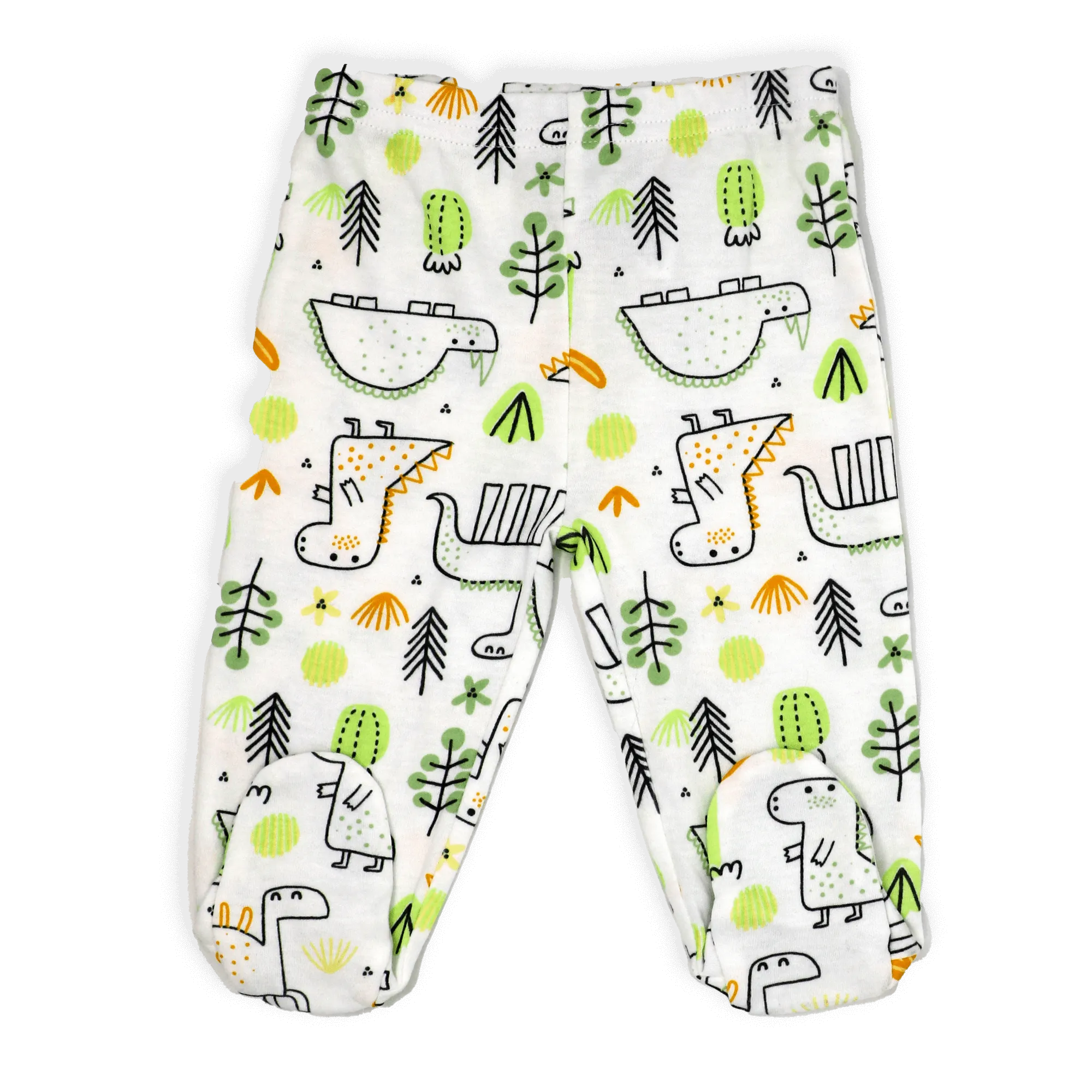 Baby Boy's Footed Jogger Set - Dinosaur