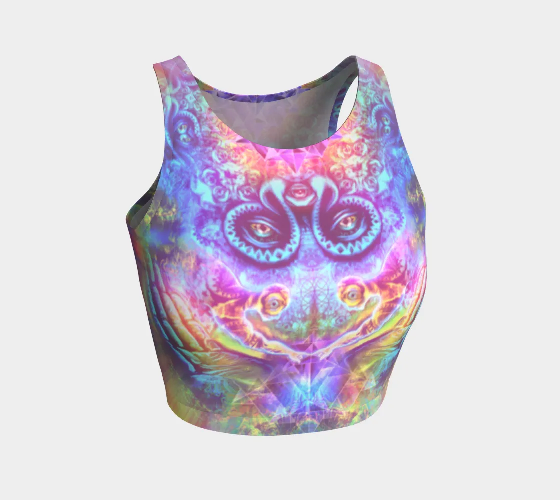 BUTTERFLY CROP TOP | SALVIA DROID