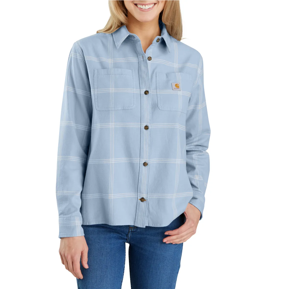 Carhartt WOMENS Loose Fit Midweight Flannel shirt