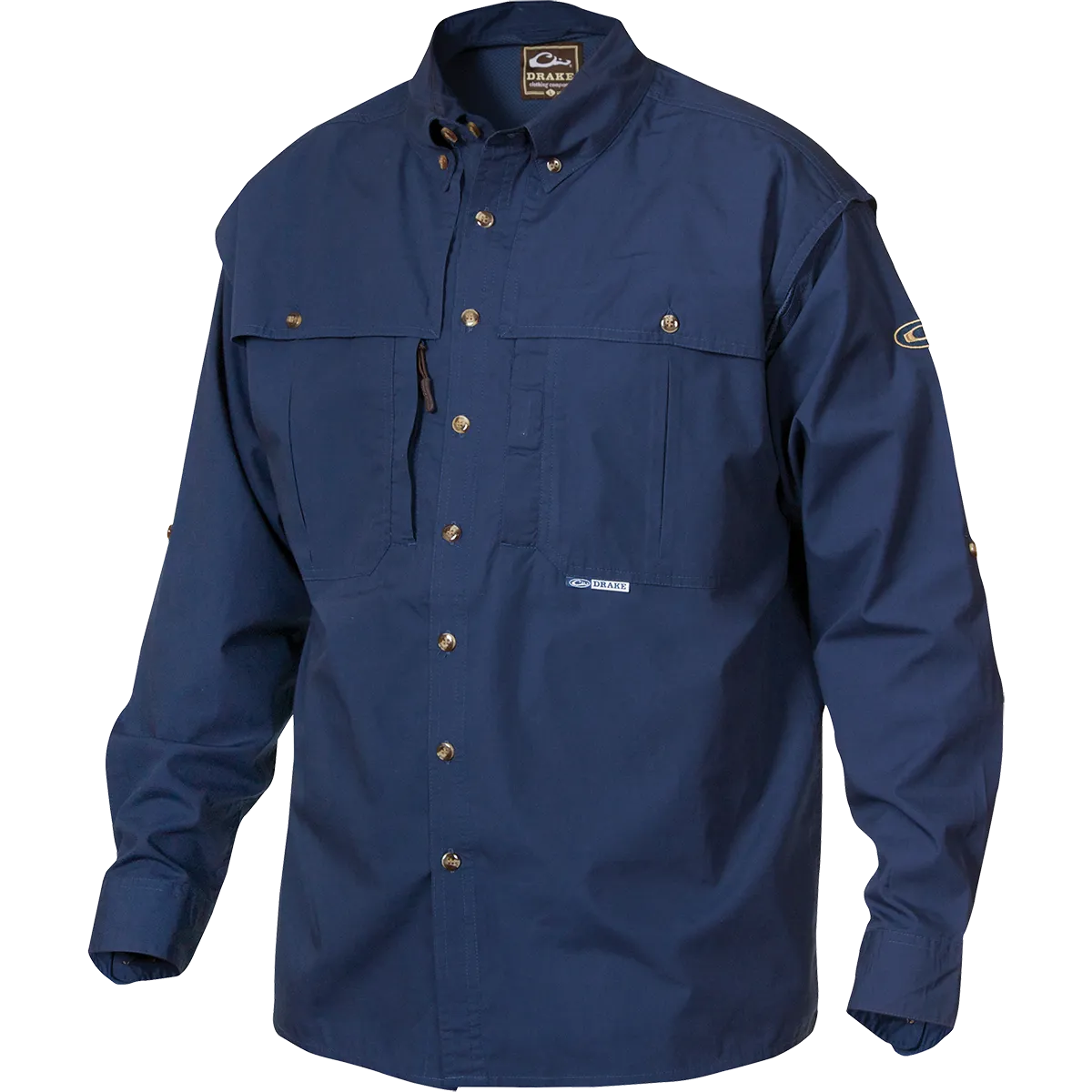 Cotton Wingshooter's Shirt with StayCool™ Fabric L/S