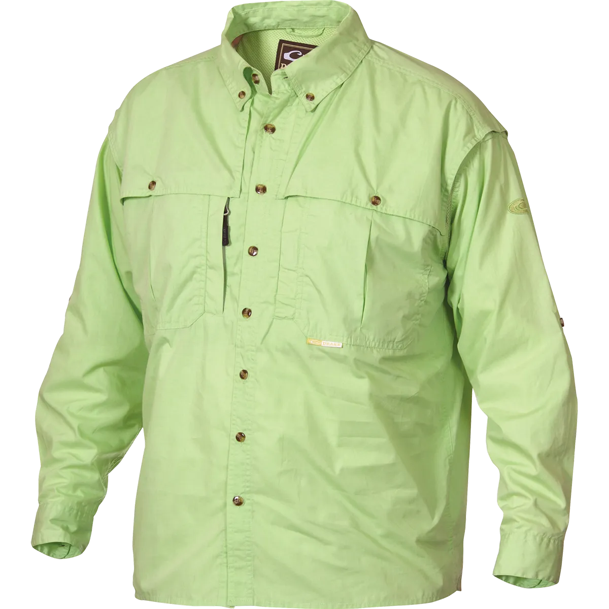 Cotton Wingshooter's Shirt with StayCool™ Fabric L/S