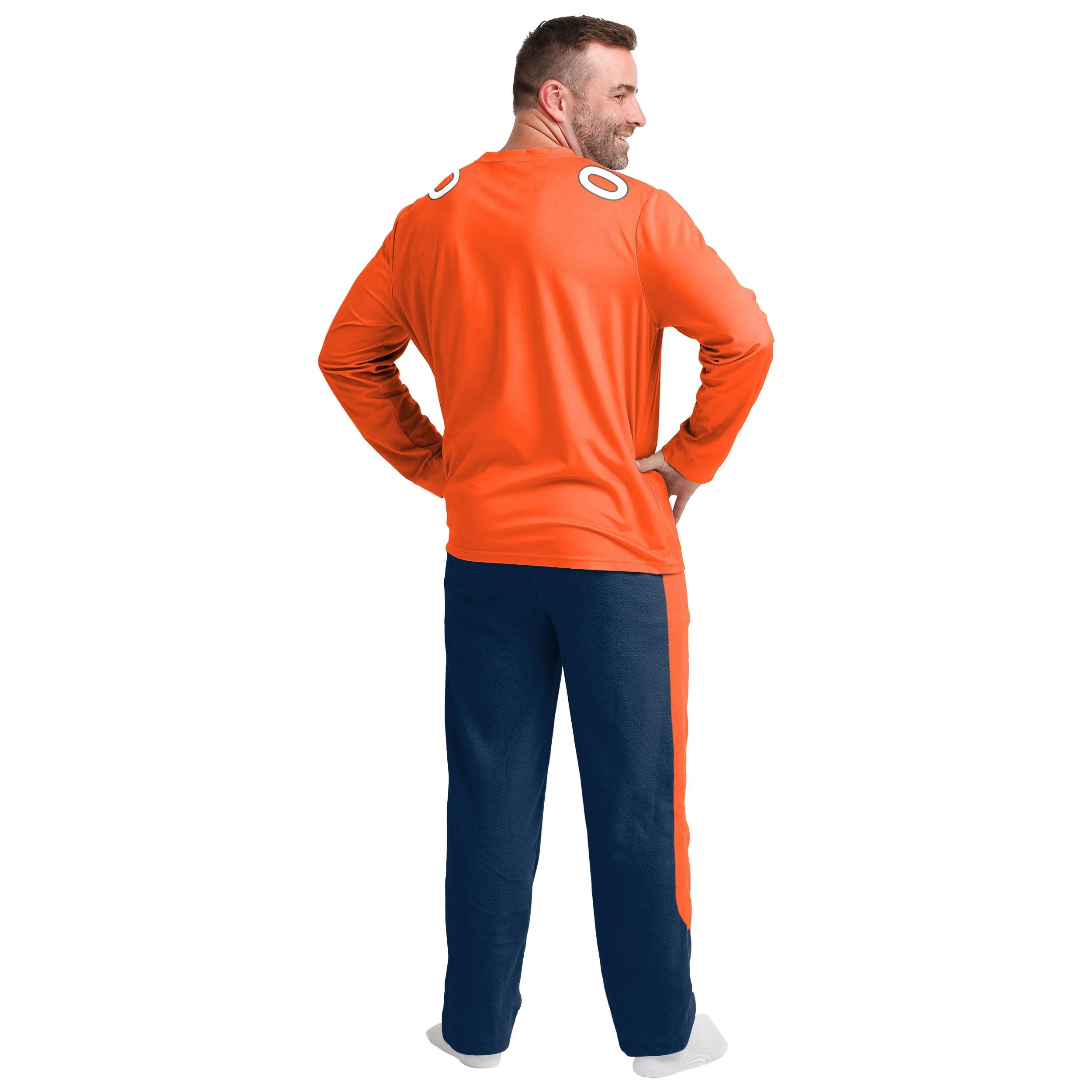 Denver Broncos NFL Mens Gameday Ready Pajama Set