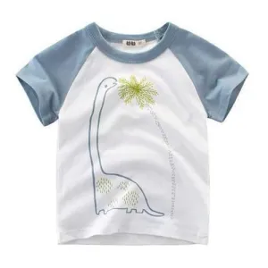 Dinosaur Baby Boys Short Sleeve Tees