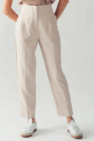 High Waist Pleated Pants