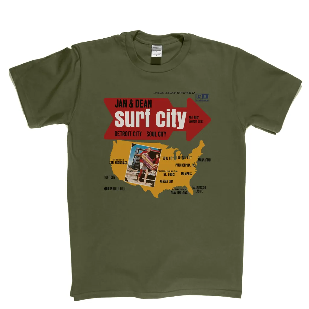 Jan And Dean Surf City T-Shirt