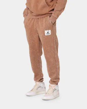 Jordan Essential Statement Washed Fleece Pants Mineral Clay