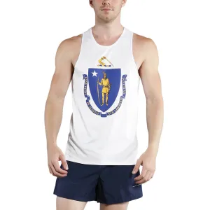 Men's Competitor Lite Printed Singlet [M] - Massachusetts