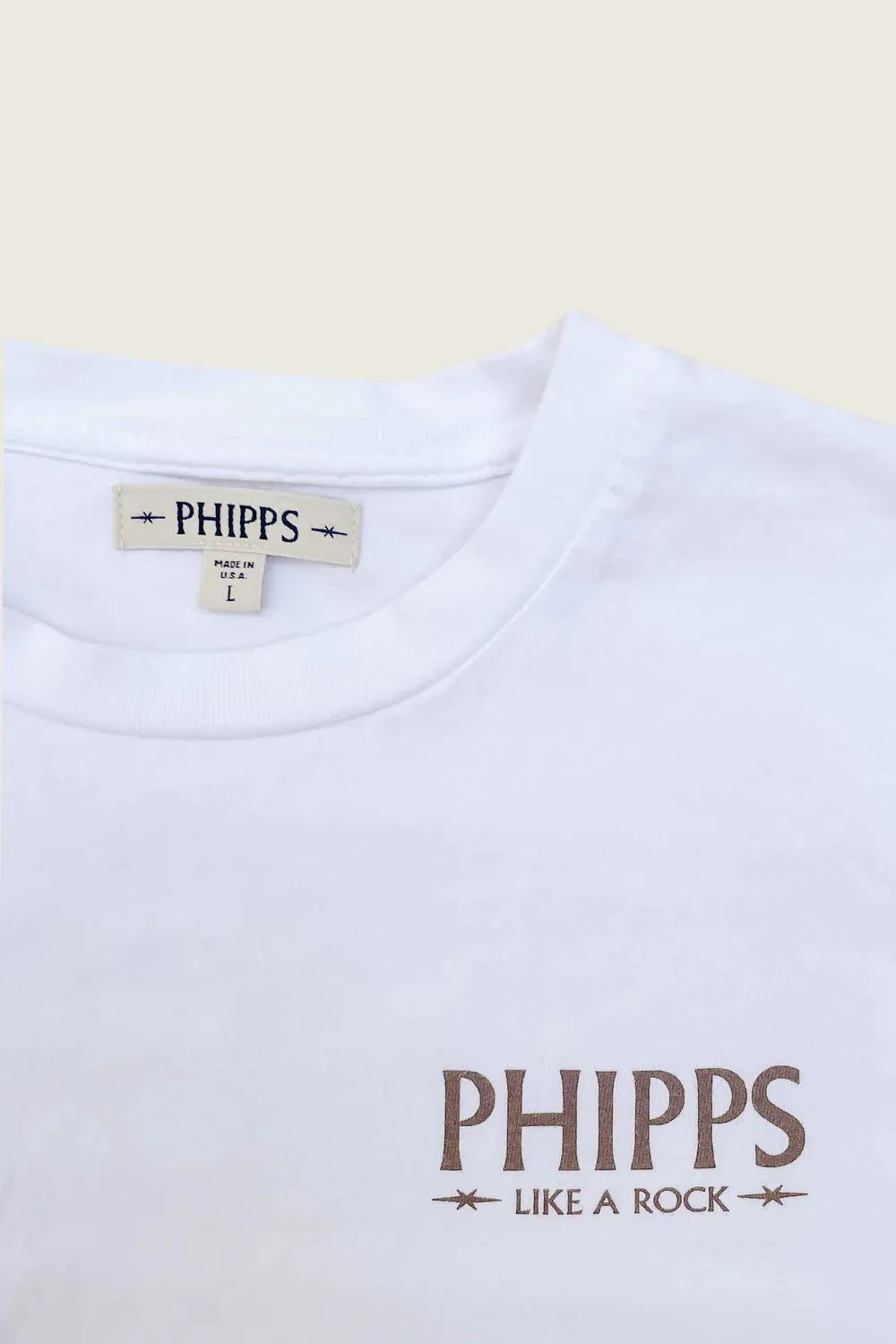 PHIPPS LIKE A ROCK T WHITE