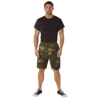 Rothco Camo BDU Shorts / Woodland Camo