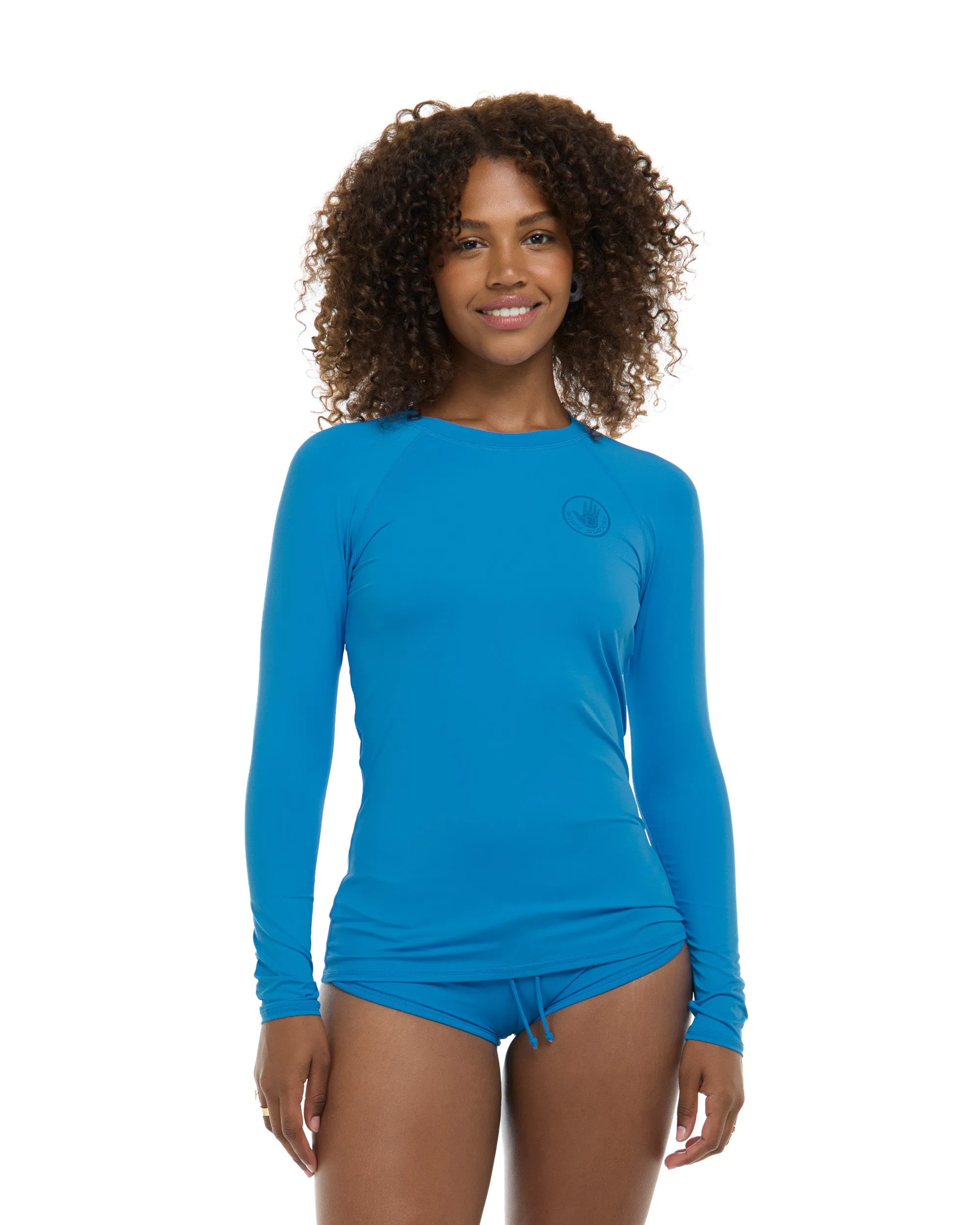 Smoothies Sleek Long Sleeve Rashguard - Wave