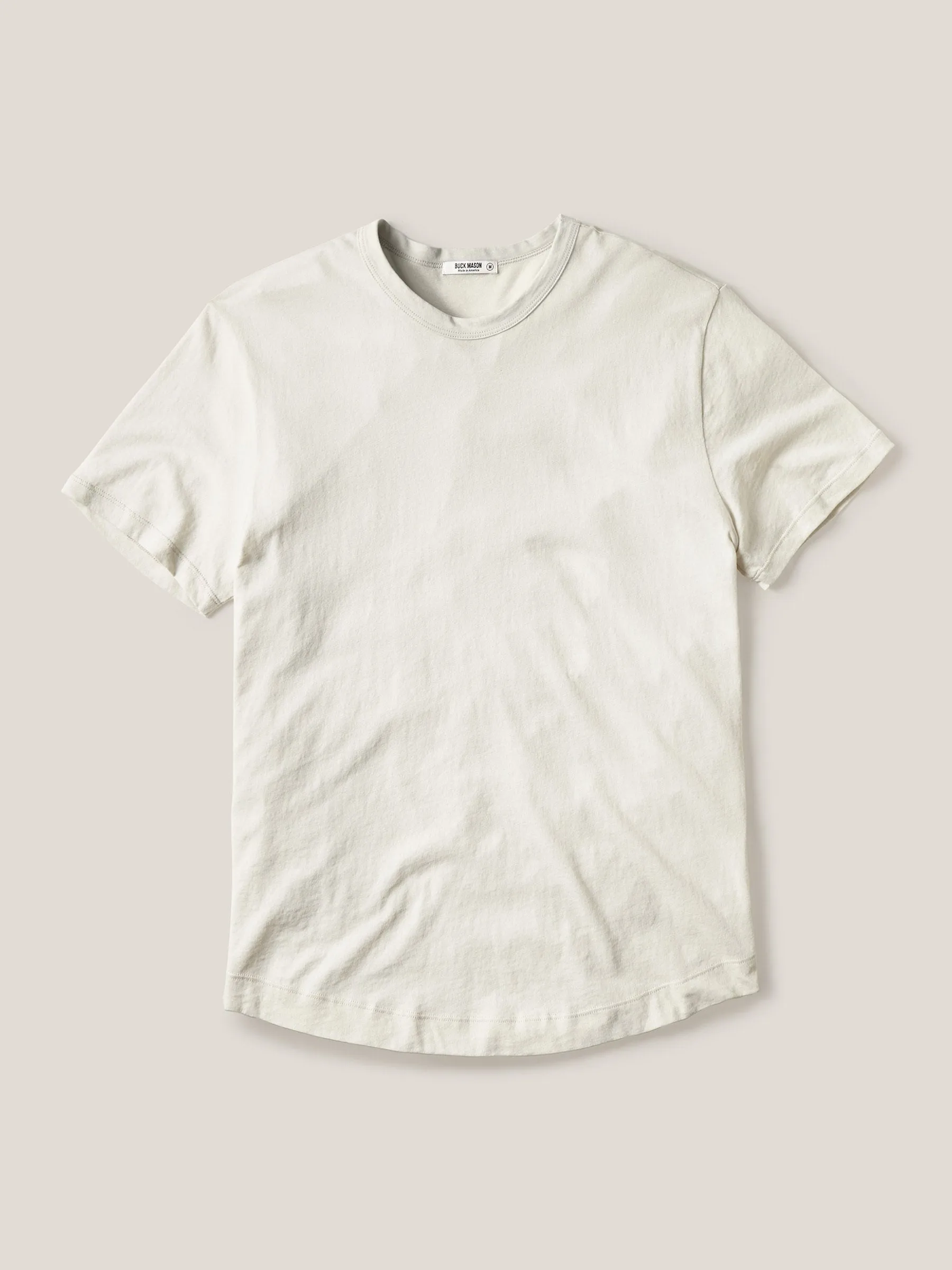 Stone Costa Curved Hem Tee