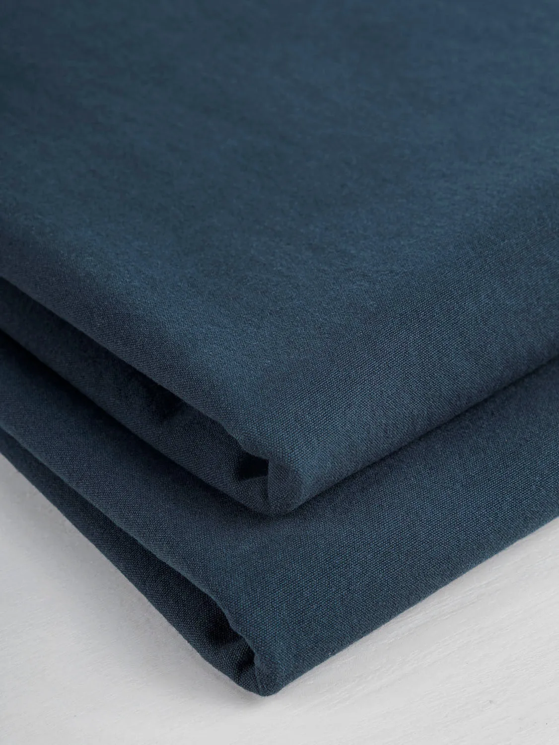 Substantial Organic Cotton Broadcloth - Deep Teal