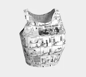 Vintage Comics Athletic Crop Top